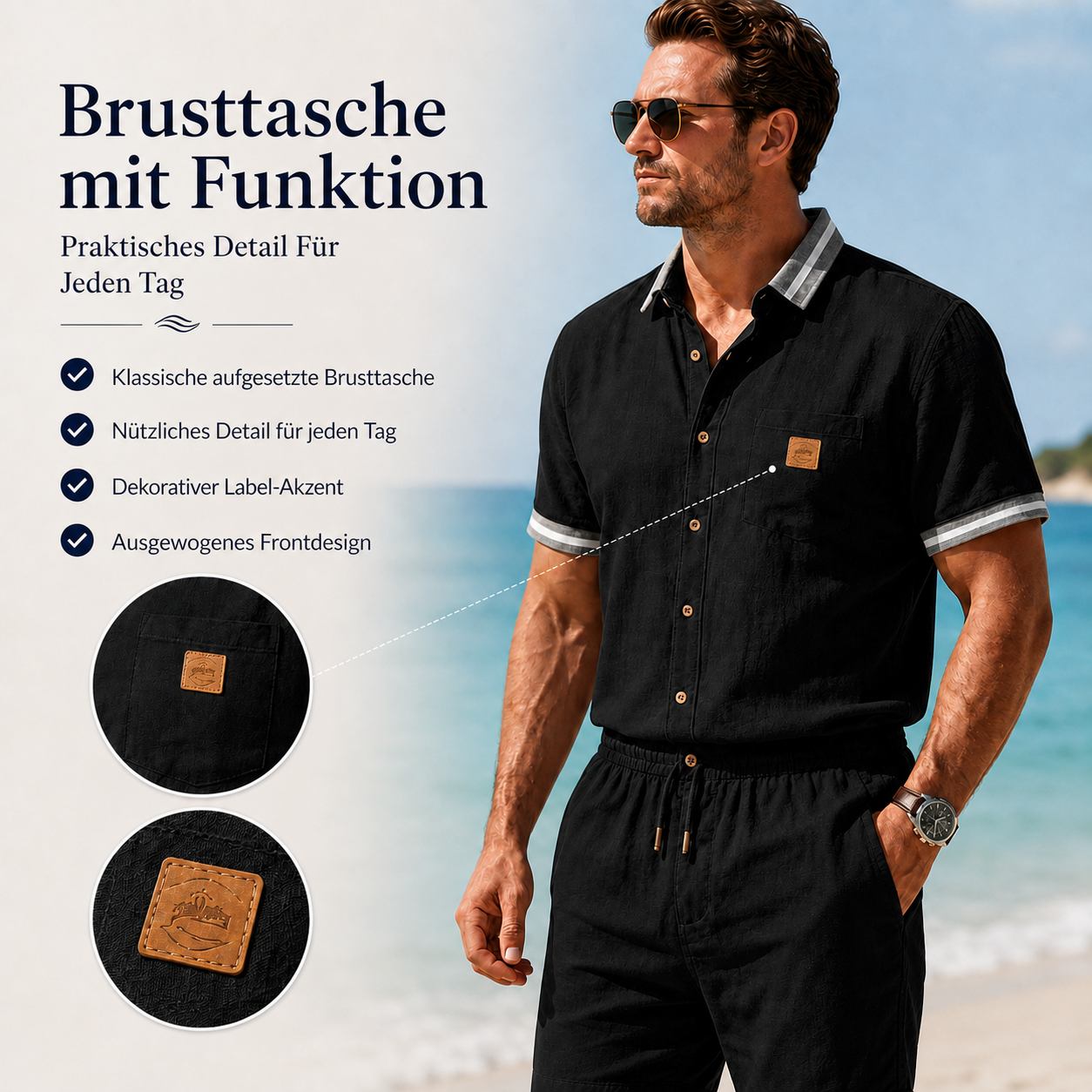 Funktionale Brusttasche