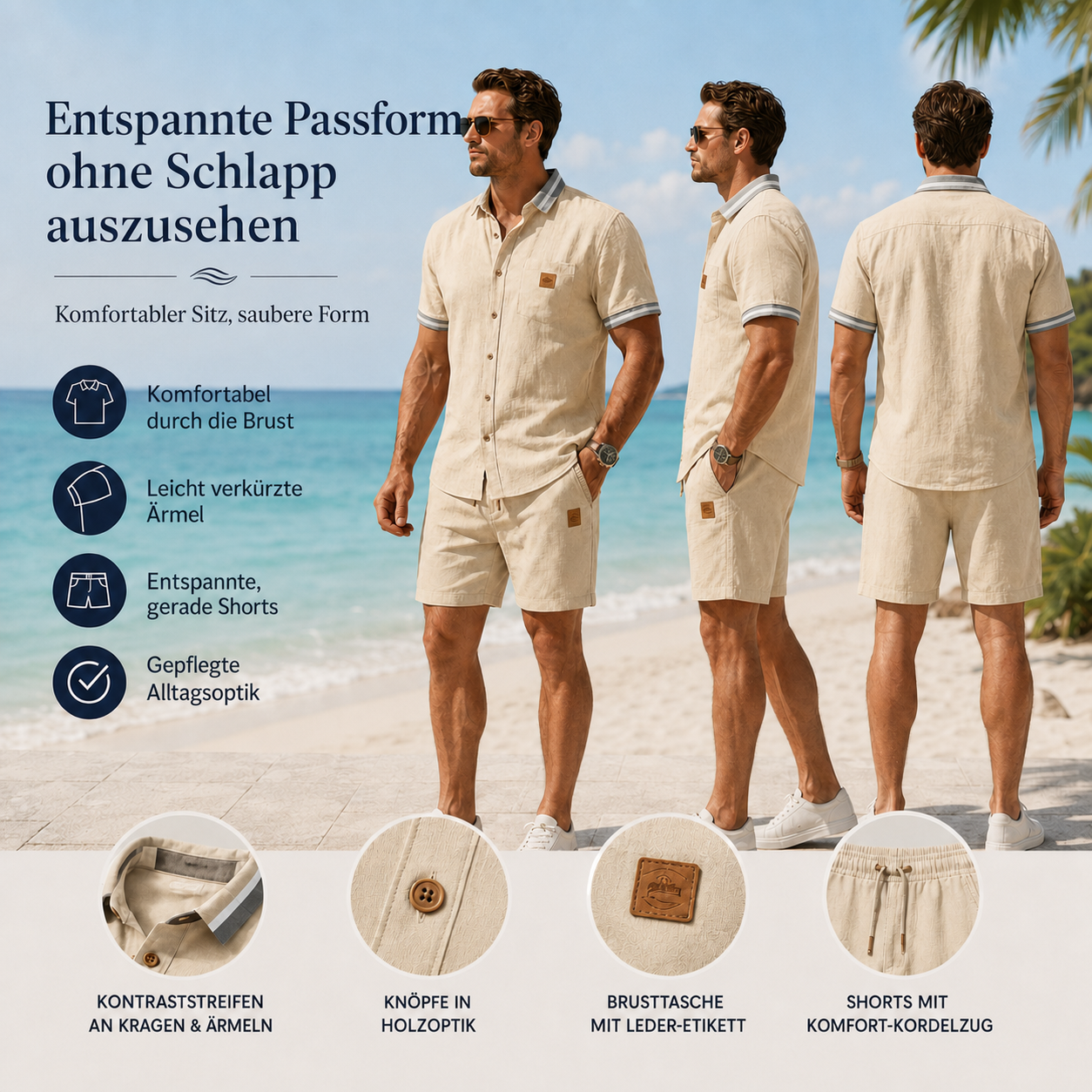 Entspannte Passform