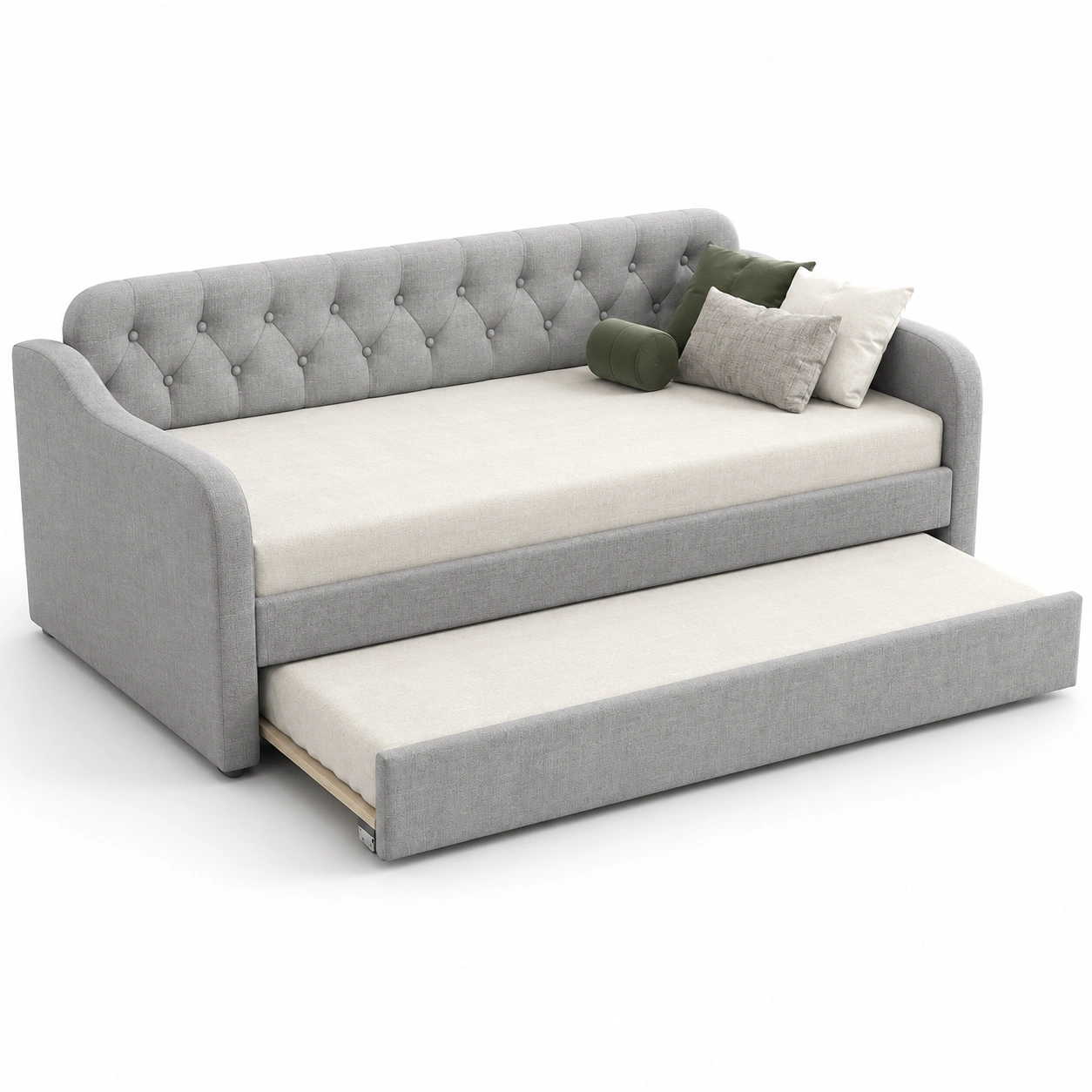 Sofa cama extraible gris