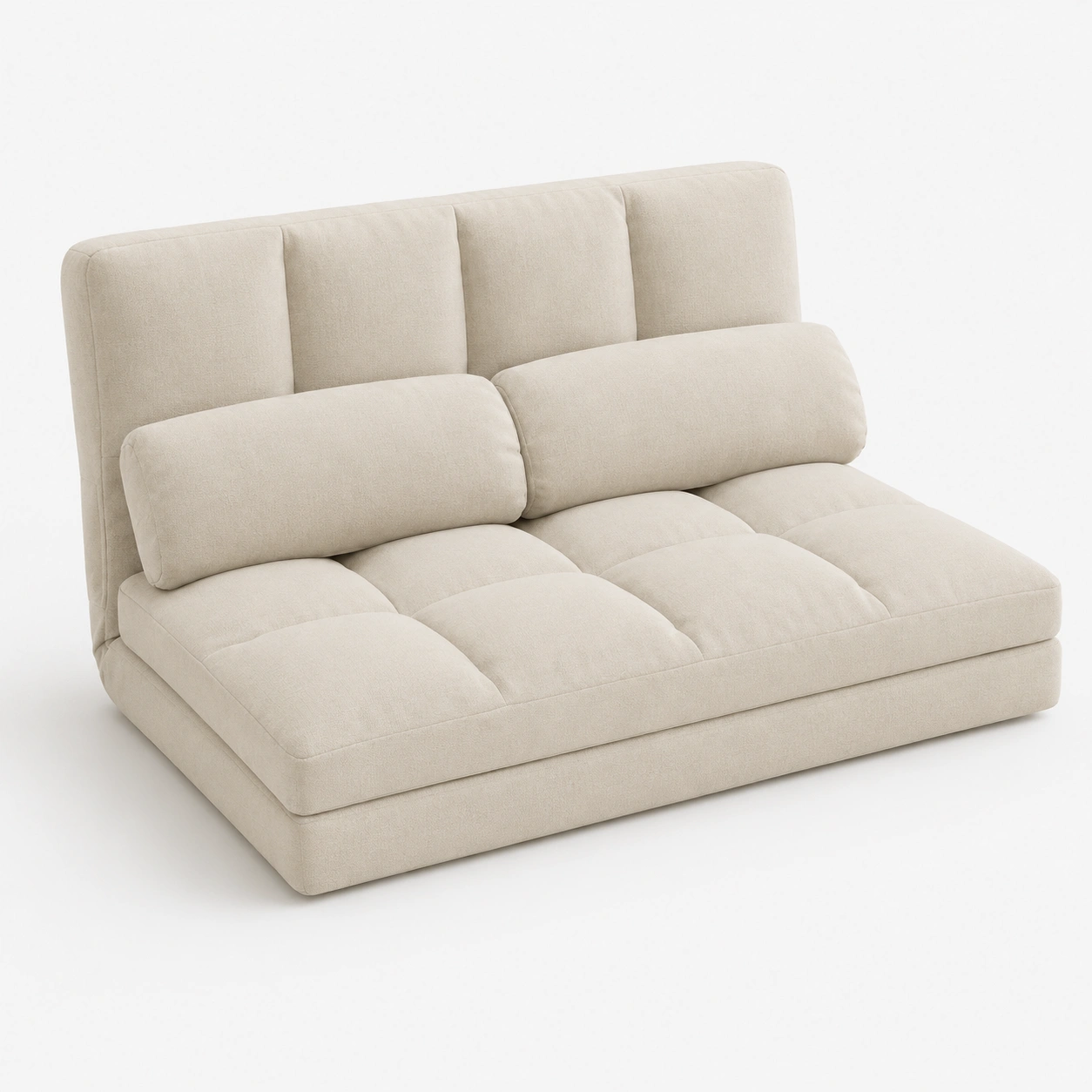 Sofa bajo de suelo color beige
