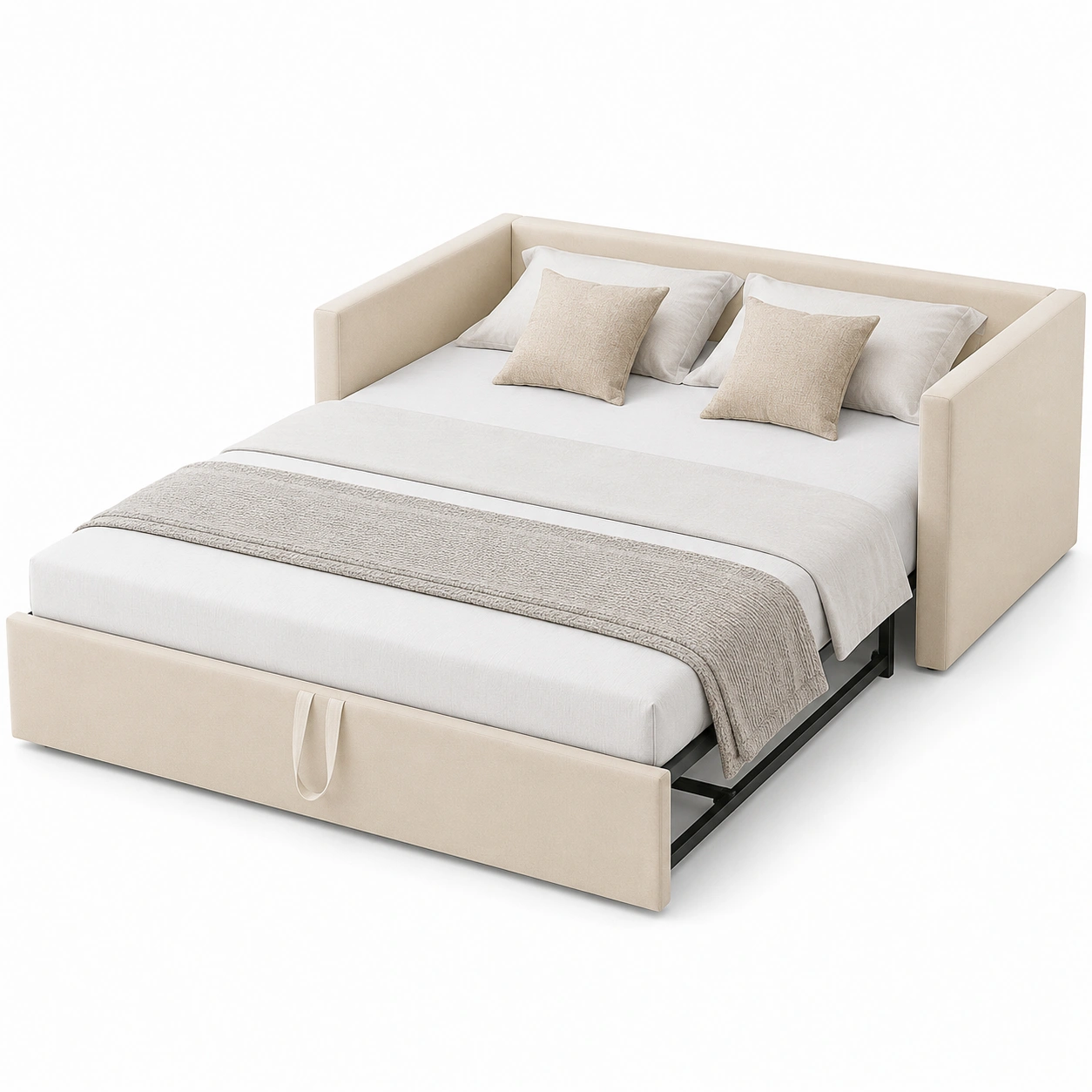 Sofa cama color beige