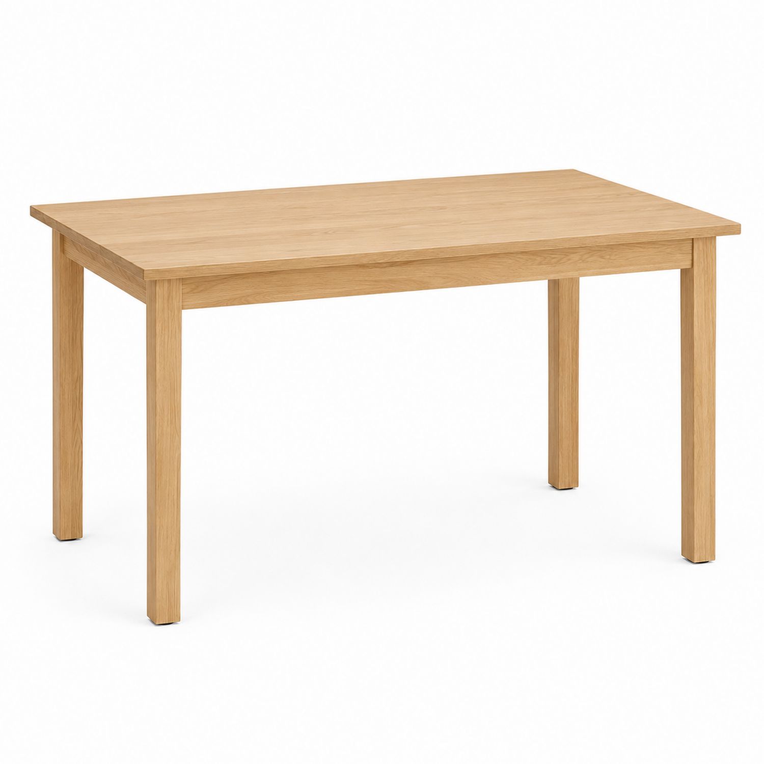 Mesa de comedor de madera de roble 150cm x 90cm