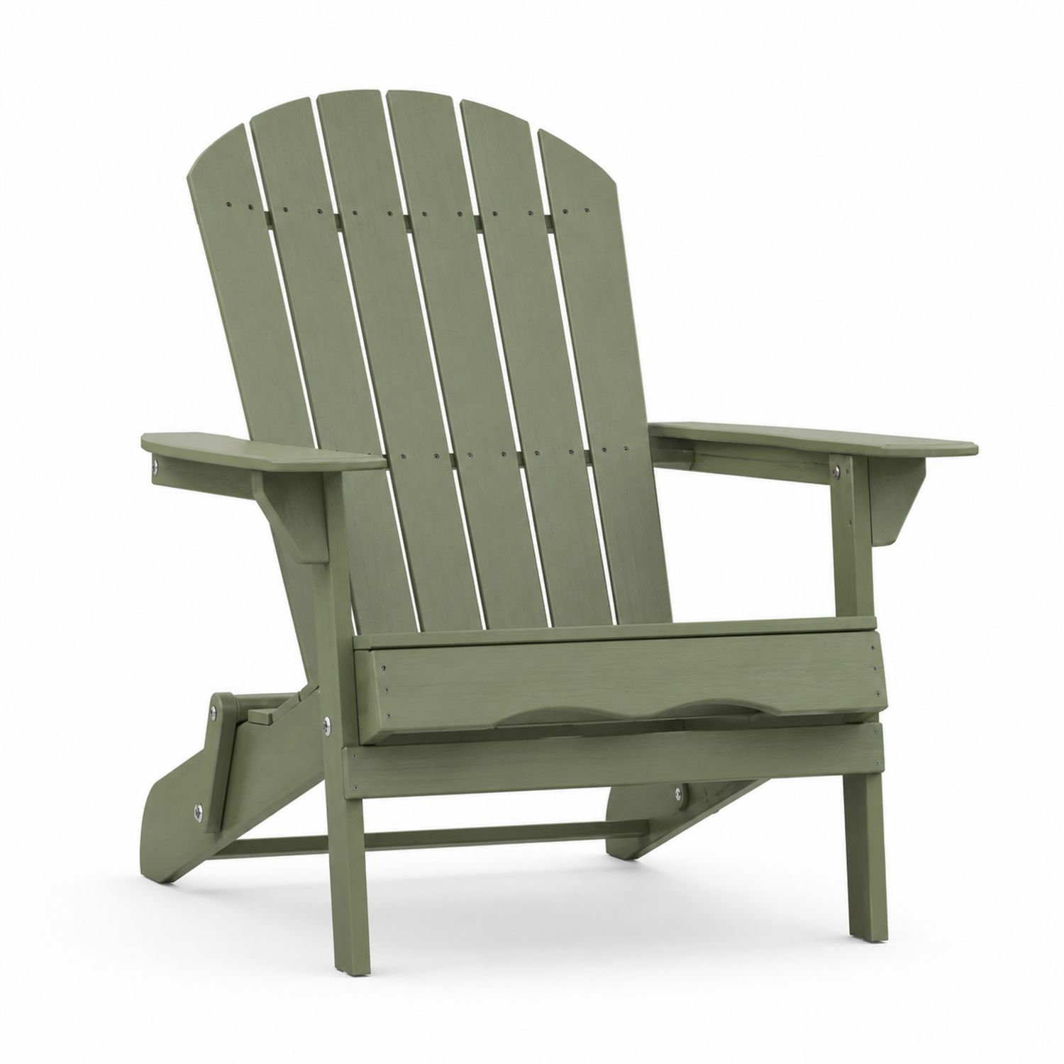 Silla de jardín Adirondack de Madera Verde