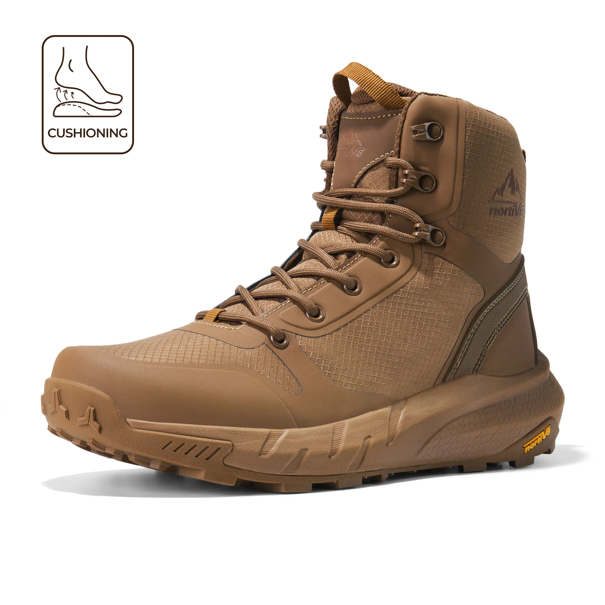Men's Tactical Boots Lightweight Comfortable All-Day Work Boots
