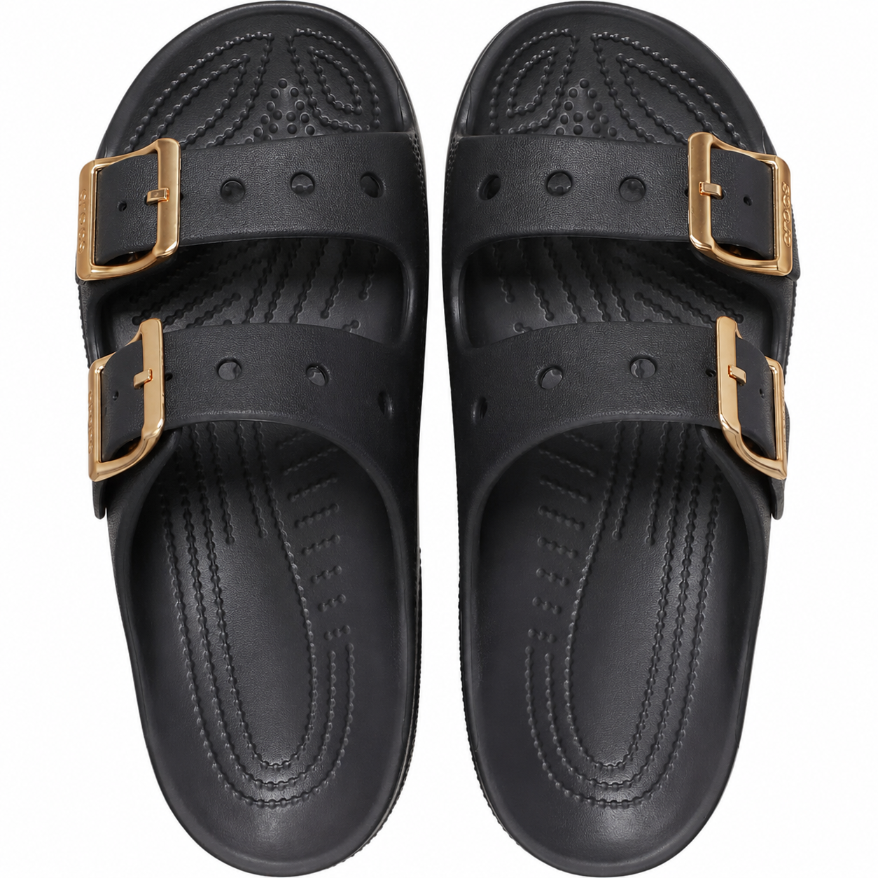 Women's Saturday Two-Strap Sandals Black