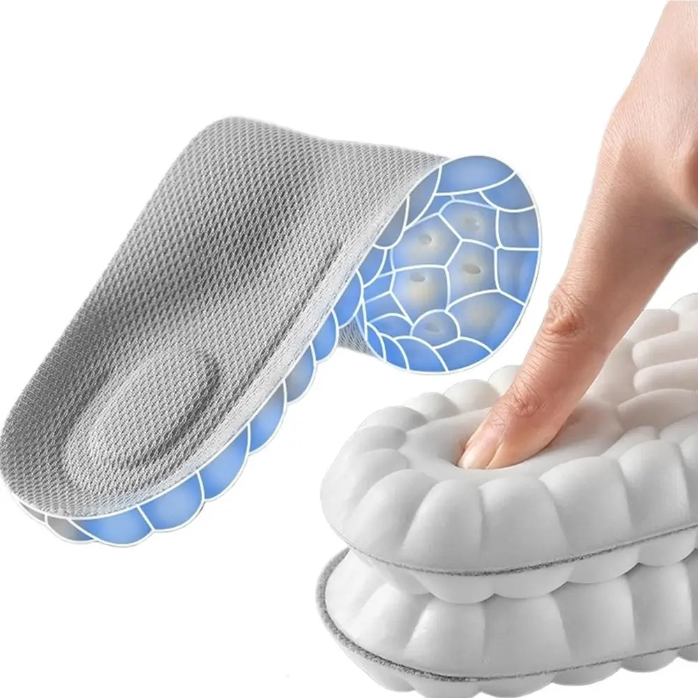 4D Shoe Cloud Insoles for Men Women Memory Foam