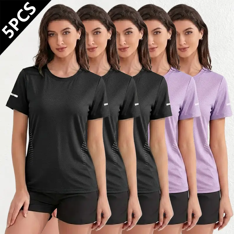 Women’s Breathable Quick-Dry Sports T-Shirts