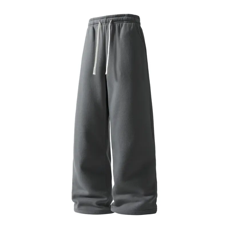 Men's Loose Fit Wide Leg Athletic Pants