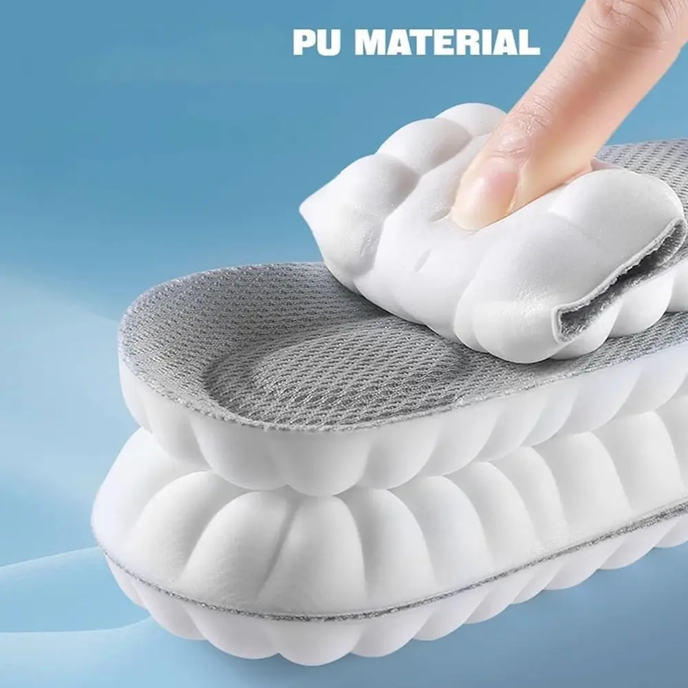 4D Shoe Cloud Insoles for Men Women Memory Foam