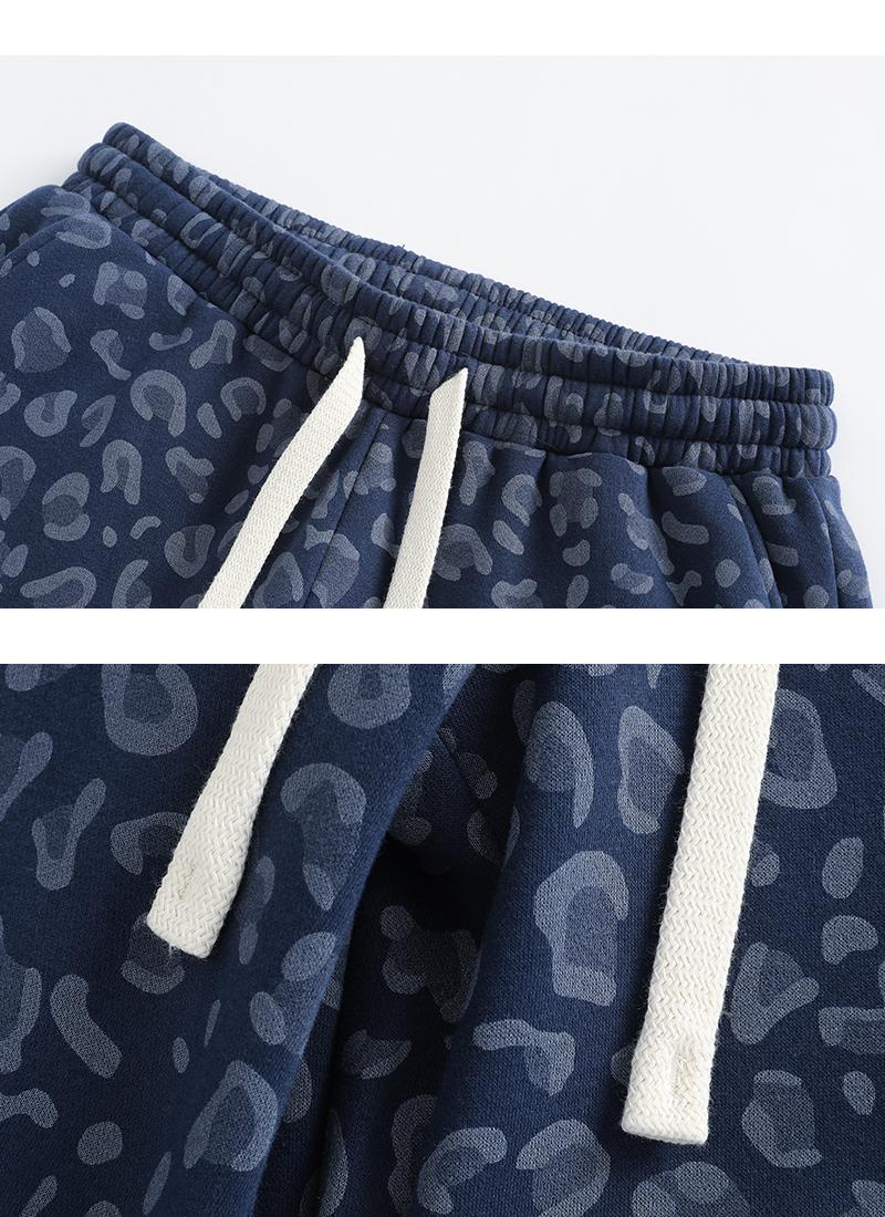 Men's Cotton 2-Piece All-Over Leopard Print Streetwear Set - Loose-Fit Hoodie & Wide-Leg Pants, Casual Unboxing Gift, Multiple Colors Men's Cotton 2-Piece All-Over Leopard Print Streetwear Set - Loose-Fit Hoodie & Wide-Leg Pants, Casual Unboxing Gift, Multiple Colors