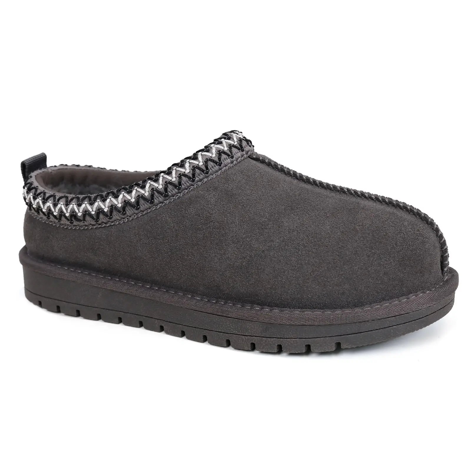 EVELLYHOOTD Women's Braided Leather Mini Platform Boots