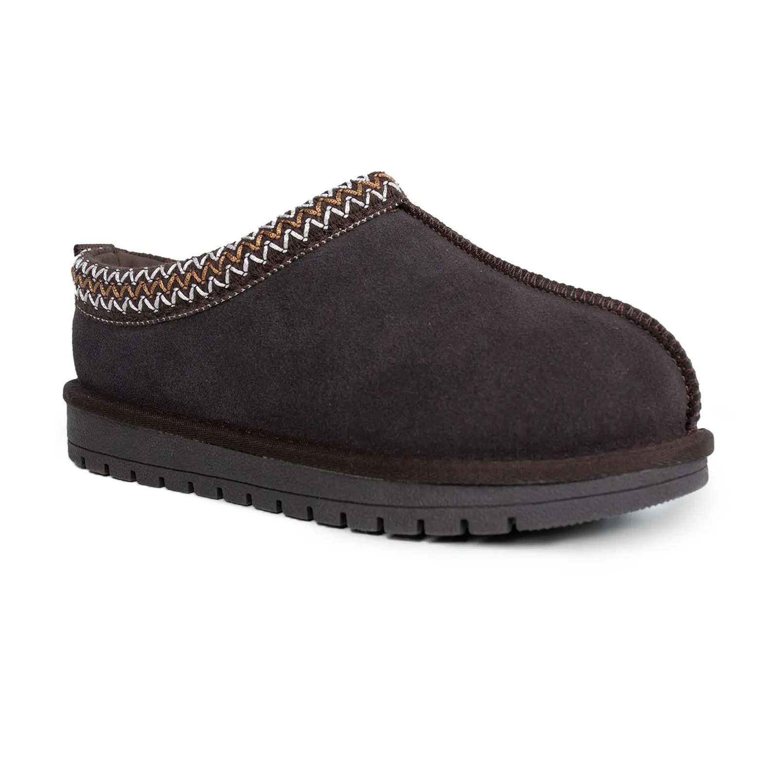 EVELLYHOOTD Women's Braided Leather Mini Platform Boots