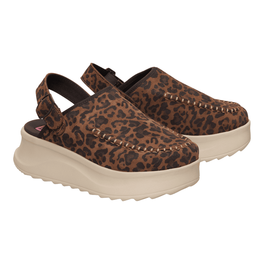 Womens Comfortable Slip on Platform Clog Casual Clogs Slingback Mules