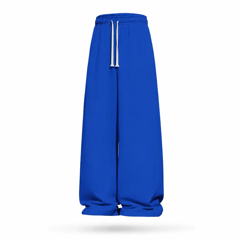 Men's Loose Fit Wide Leg Athletic Pants