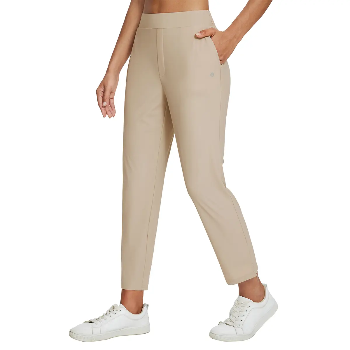 Women's UPF50+ Quick-Dry Ankle Pants with 4 Pockets