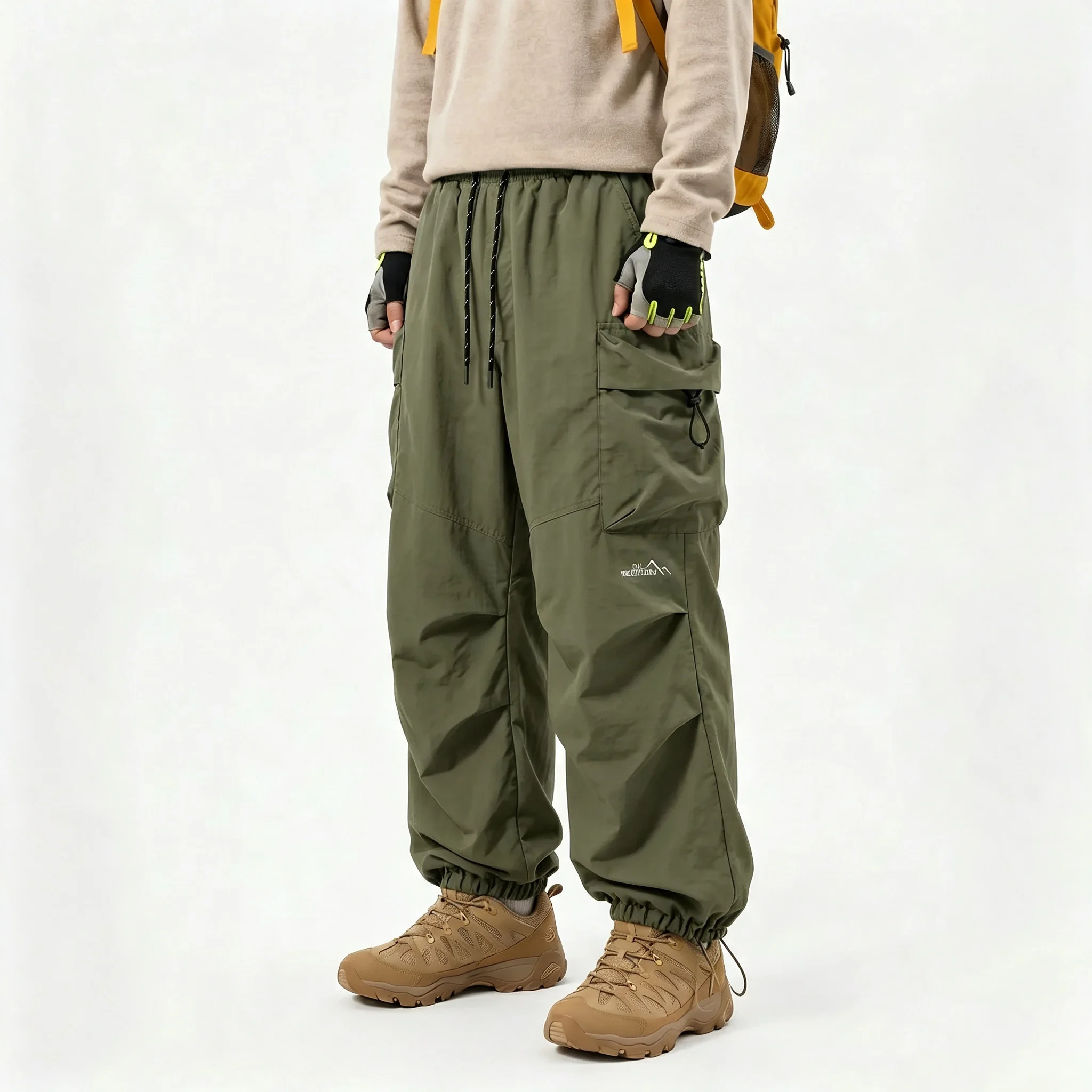 Men's Loose Fit Water-Resistant Cargo Pants