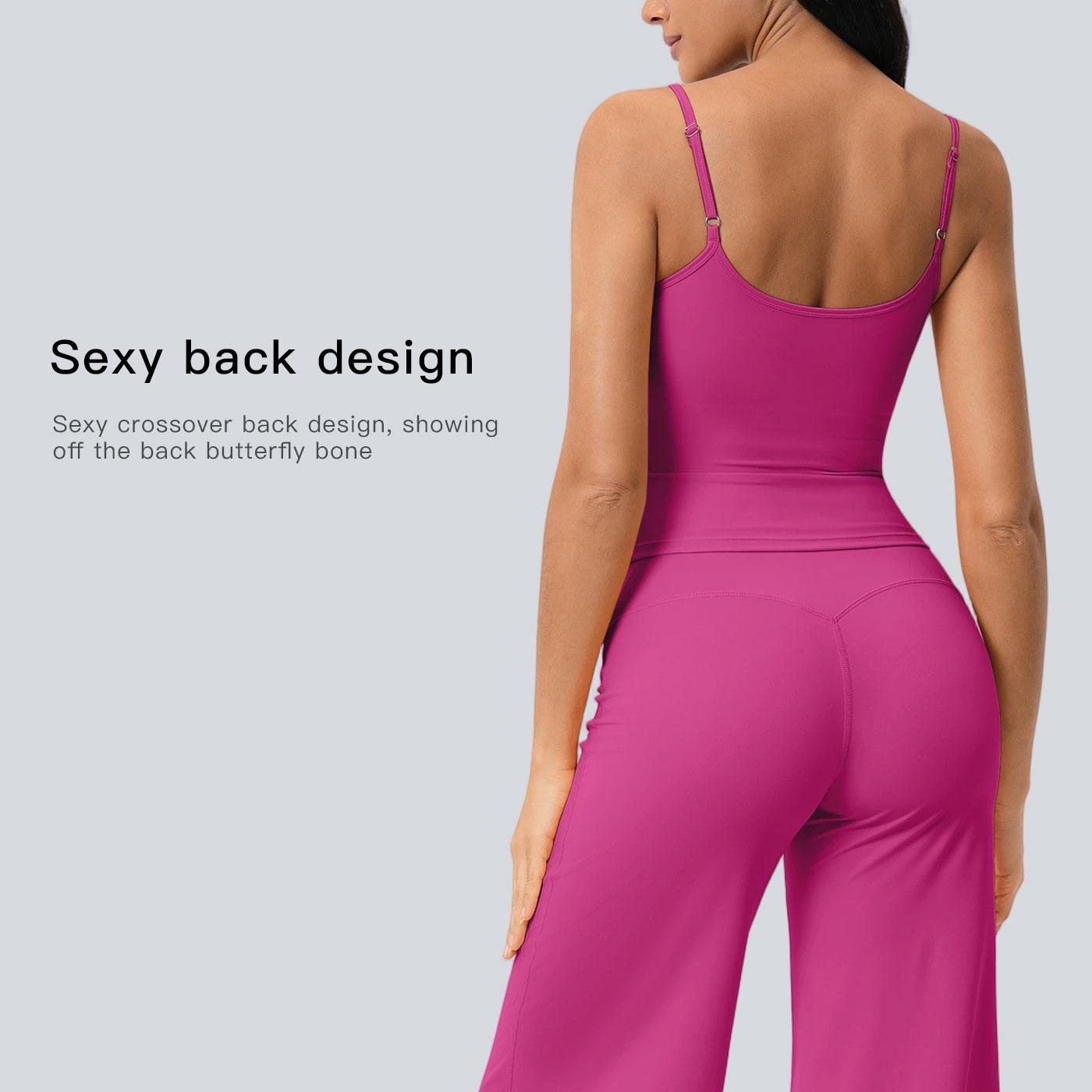 TENWOLF Women's 2 Piece Matching Set - Brushed Quick-Dry Yoga Outfit with Strappy Back Tank Top and High-Waisted Shorts for Yoga & Running, Women's Clothes, Fashion Apparel TENWOLF Women's 2 Piece Matching Set - Brushed Quick-Dry Yoga Outfit with Strappy Back Tank Top and High-Waisted Shorts for Yoga & Running, Women's Clothes, Fashion Apparel
