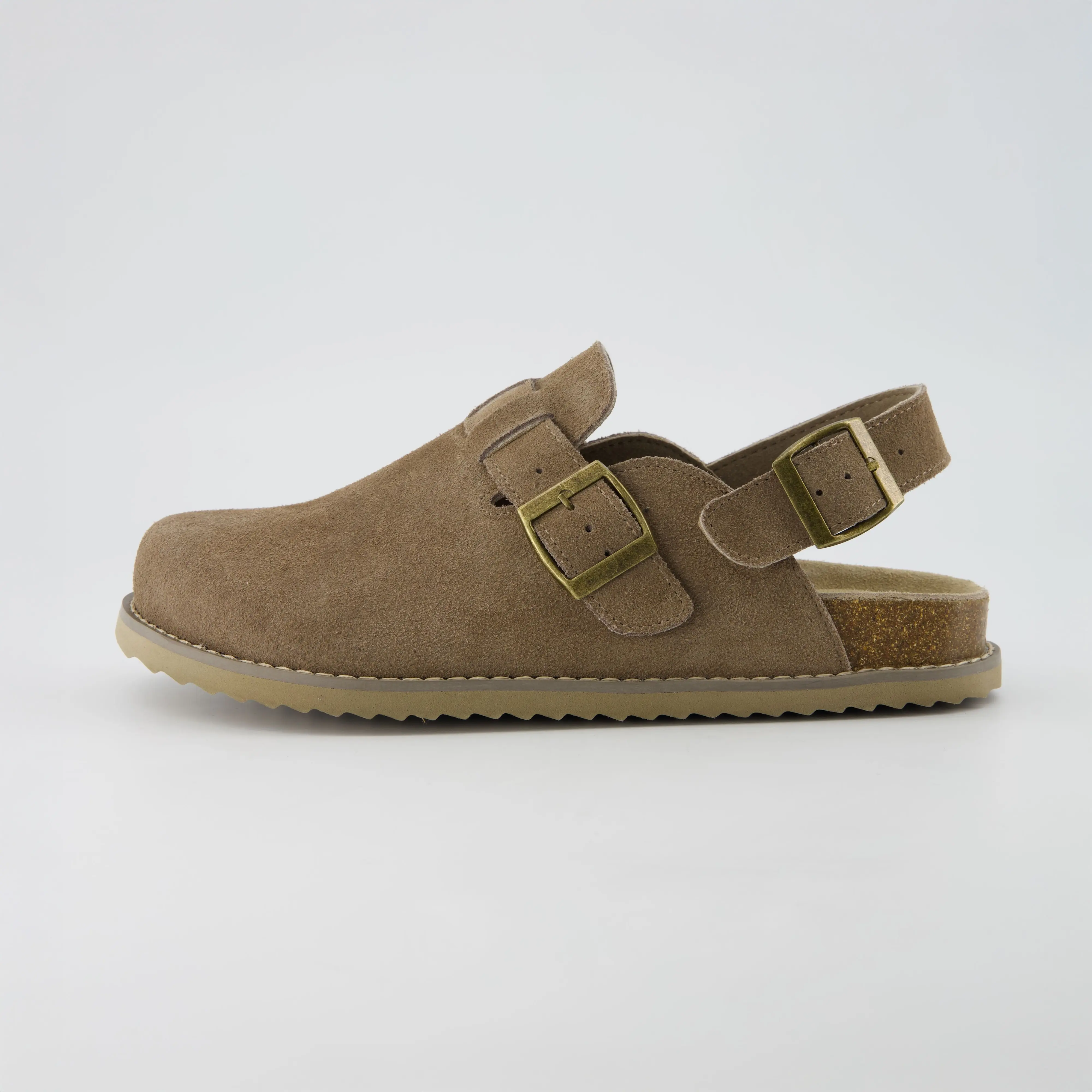 Cushionaire Brooklyn Suede Slingback Clogs Women