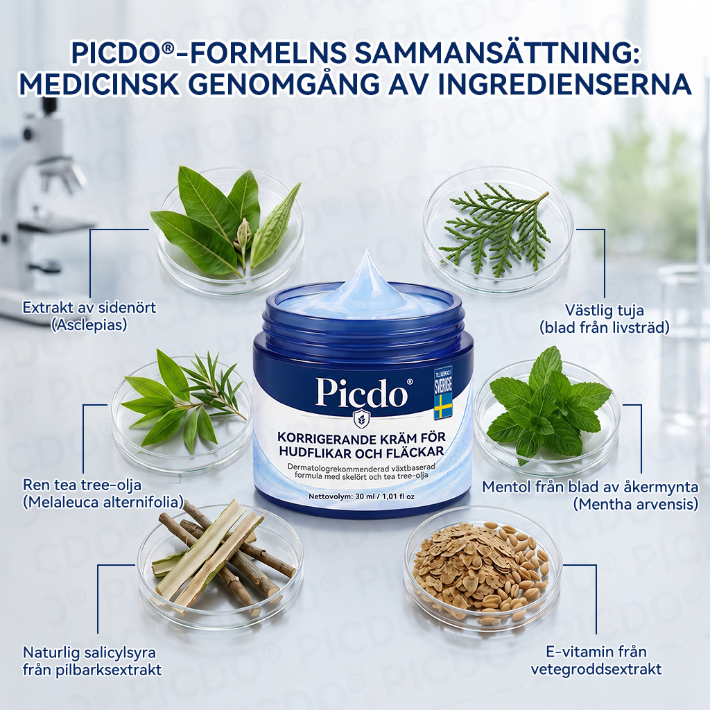 𝐏𝐢𝐜𝐝𝐨® 7-dagars Hudfliks- & Fläckborttagningskräm (Noll Smärta, Noll Ärr Formula) 🌹