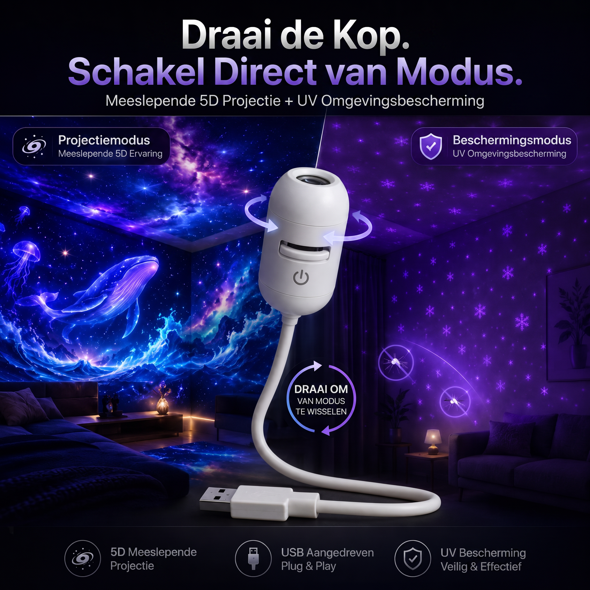 𝐒𝐂𝐍𝐃𝐑® ✨ 𝐍𝐞𝐱𝐭-𝐠𝐞𝐧 𝐔𝐥𝐭𝐫𝐚 𝐇𝐃 𝐒𝐦𝐚𝐫𝐭 𝐃𝐲𝐧𝐚𝐦𝐢𝐜 𝟓𝐃 𝐌𝐞𝐞𝐬𝐥𝐞𝐩𝐞𝐧𝐝𝐞 𝐡𝐨𝐥𝐨𝐠𝐫𝐚𝐟𝐢𝐬𝐜𝐡𝐞 𝐩𝐫𝐨𝐣𝐞𝐜𝐭𝐢𝐞𝐥𝐚𝐦𝐩🌈