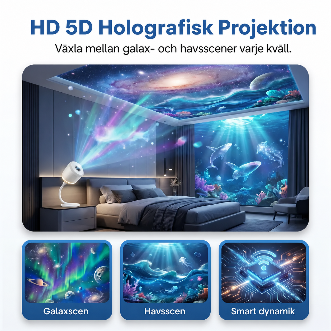 SCNDR® Night Light Projector