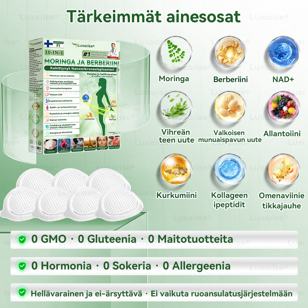 𝑣𝑖𝑟𝑎𝑙𝑙𝑖𝑛𝑒𝑛 𝑚𝑦𝑦𝑚ä𝑙ä  | 👩‍⚕️ 𝐿𝑢𝑥𝑜𝑟𝑖𝑠𝑒® 𝑀𝑜𝑟𝑖𝑛𝑔𝑎 𝑗𝑎 𝐵𝑒𝑟𝑏𝑒𝑟𝑖𝑖𝑛𝑖 10-𝐼𝑁-1 𝐸𝑑𝑖𝑠𝑡𝑦𝑛𝑦𝑡 𝑁𝑎𝑛𝑜-𝑚𝑖𝑘𝑟𝑜𝑛𝑒𝑢𝑙𝑎𝑙𝑎𝑎𝑠𝑡𝑎𝑟𝑖 (𝐾𝑒𝑟𝑟𝑎𝑛 𝑝ä𝑖𝑣ä𝑠𝑠ä, 𝑛ä𝑘𝑦𝑣ä𝑡 𝑚𝑢𝑢𝑡𝑜𝑘𝑠𝑒𝑡 7 𝑝ä𝑖𝑣ä𝑠𝑠ä) 𝐿𝑖ℎ𝑎𝑣𝑢𝑢𝑠, 𝑑𝑖𝑎𝑏𝑒𝑡𝑒𝑠, 𝑢𝑛𝑖𝑎𝑝𝑛𝑒𝑎 𝑗𝑎 𝑛𝑖𝑣𝑒𝑙𝑜𝑛𝑔𝑒𝑙𝑚𝑎𝑡  