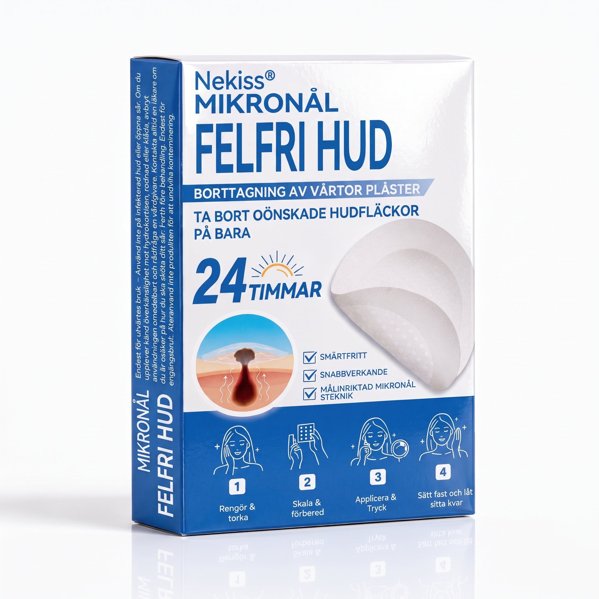 👩‍⚕️Officiell butik | 𝑵𝐞𝒌𝐢𝐬𝐬® 🌿 𝑴𝒊𝒌𝒓𝒐𝒏å𝒍 𝑭𝒆𝒍𝒇𝒓𝒊 𝑯𝒖𝒅 𝑩𝒐𝒓𝒕𝒕𝒂𝒈𝒏𝒊𝒏𝒈 𝑨𝒗 𝑽å𝒓𝒕𝒐𝒓 𝑷𝒍å𝒔𝒕𝒆𝒓 (𝐹ö𝑟 ℎ𝑢𝑑𝑓𝑙𝑖𝑘𝑎𝑟, 𝑠𝑚å ℎ𝑢𝑑𝑢𝑡𝑣ä𝑥𝑡𝑒𝑟, 𝑣å𝑟𝑡𝑜𝑟, 𝑓ö𝑑𝑒𝑙𝑠𝑒𝑚ä𝑟𝑘𝑒𝑛, å𝑙𝑑𝑒𝑟𝑠𝑓𝑙ä𝑐𝑘𝑎𝑟 𝑜𝑐ℎ 𝑝𝑖𝑔𝑚𝑒𝑛𝑡𝑒𝑟𝑖𝑛𝑔𝑠𝑝𝑟𝑜𝑏𝑙𝑒𝑚)