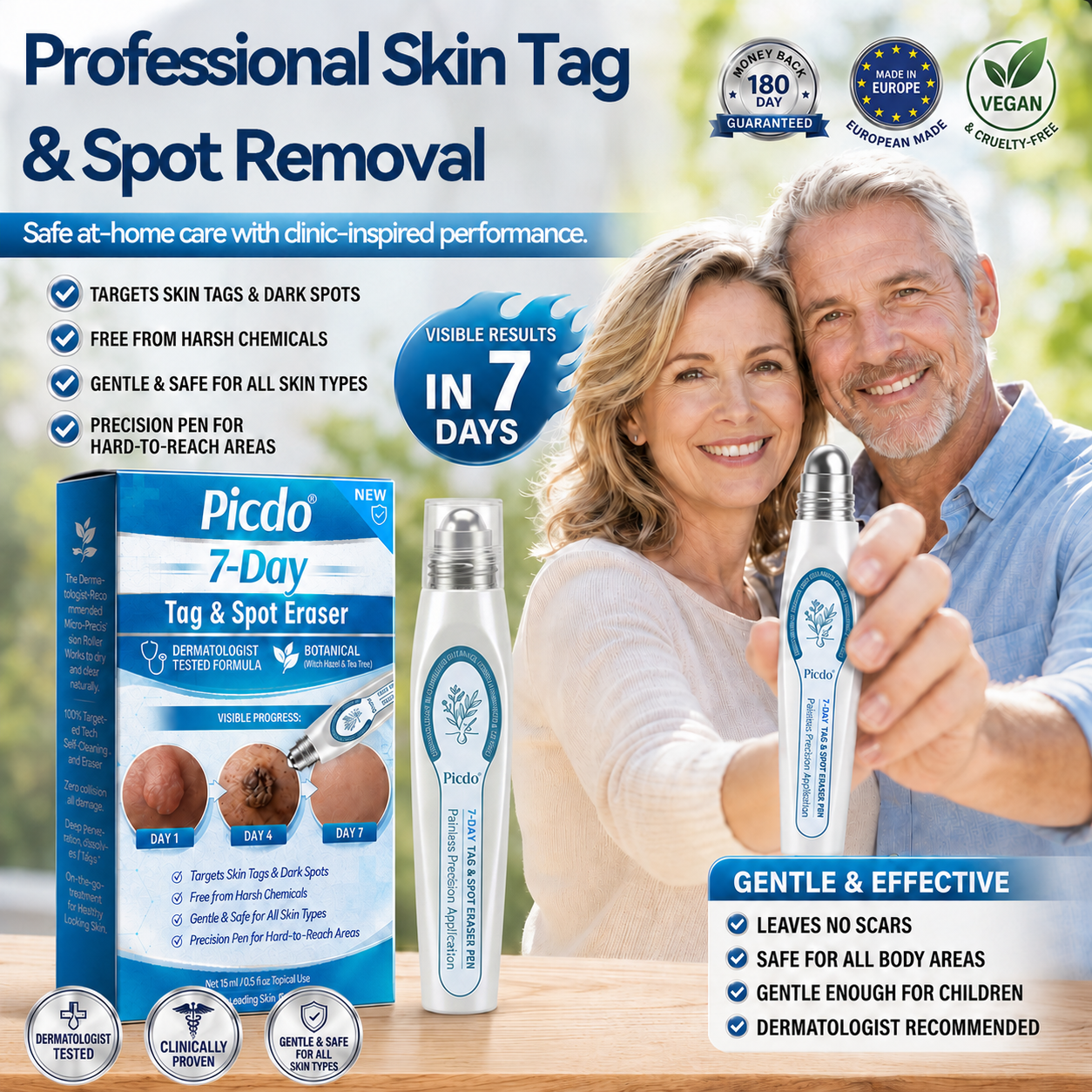 📢𝐏i𝐜𝐝o® 7-𝐷𝑎𝑦 𝗧𝐚𝐠 & 𝗦𝗽𝐨𝐭 𝐄𝐫𝒂𝒔𝒆𝒓(Klarna Accepted . Zero Pain, Zero 𝐒𝐜𝐚𝒓𝒔 Rollerball , )