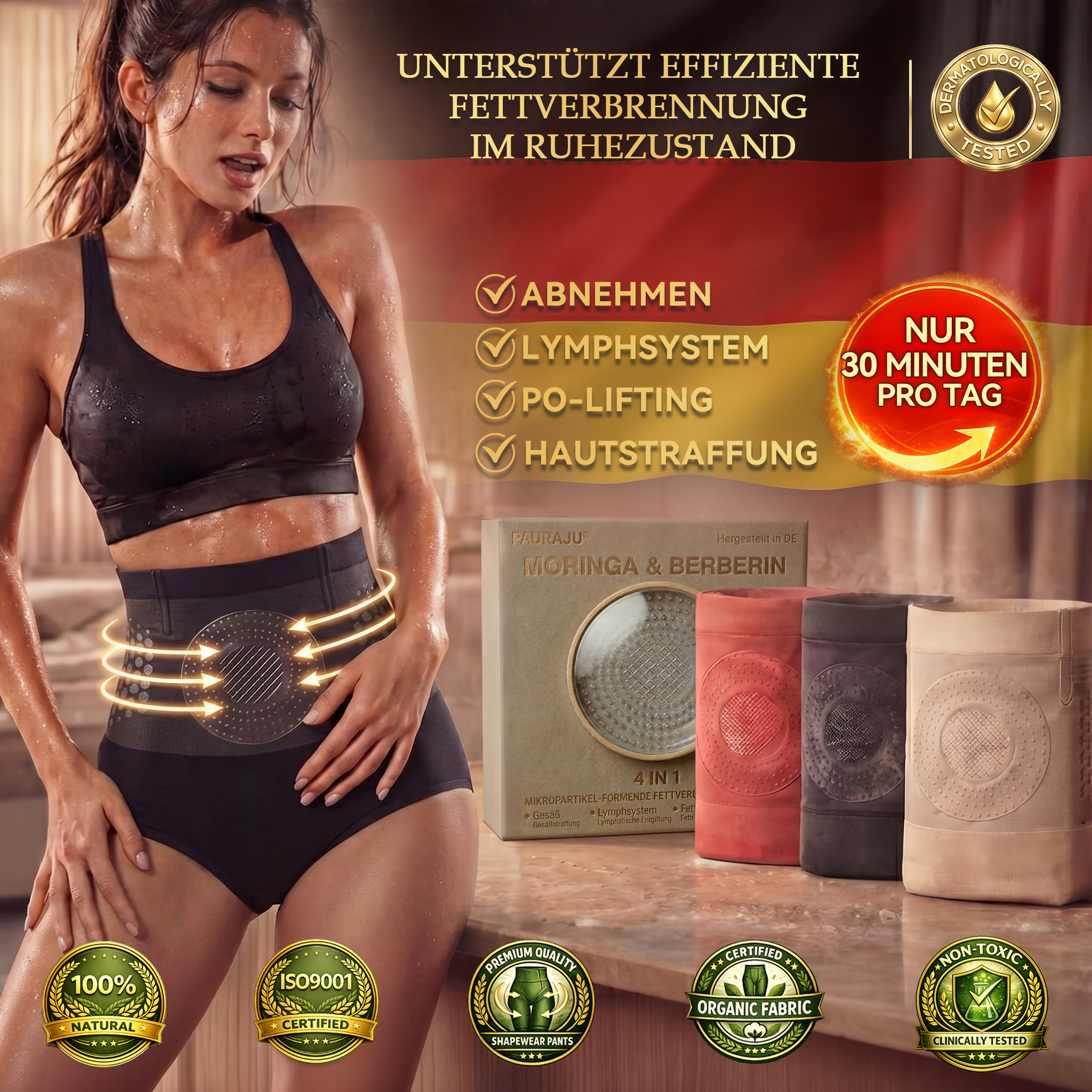 🍀𝐏𝐀𝐔𝐑𝐀𝐉𝐔® 𝐌𝐨𝐫𝐢𝐧𝐠𝐚 & 𝐁𝐞𝐫𝐛𝐞𝐫𝐢𝐧 𝟒-𝐈𝐧-𝟏 𝐌𝐢𝐤𝐫𝐨𝐩𝐚𝐫𝐭𝐢𝐤𝐞𝐥-𝐅𝐨𝐫𝐦𝐞𝐧𝐝𝐞 𝐅𝐞𝐭𝐭𝐯𝐞𝐫𝐛𝐫𝐞𝐧𝐧𝐮𝐧𝐠𝐬-𝐒𝐡𝐨𝐫𝐭𝐬