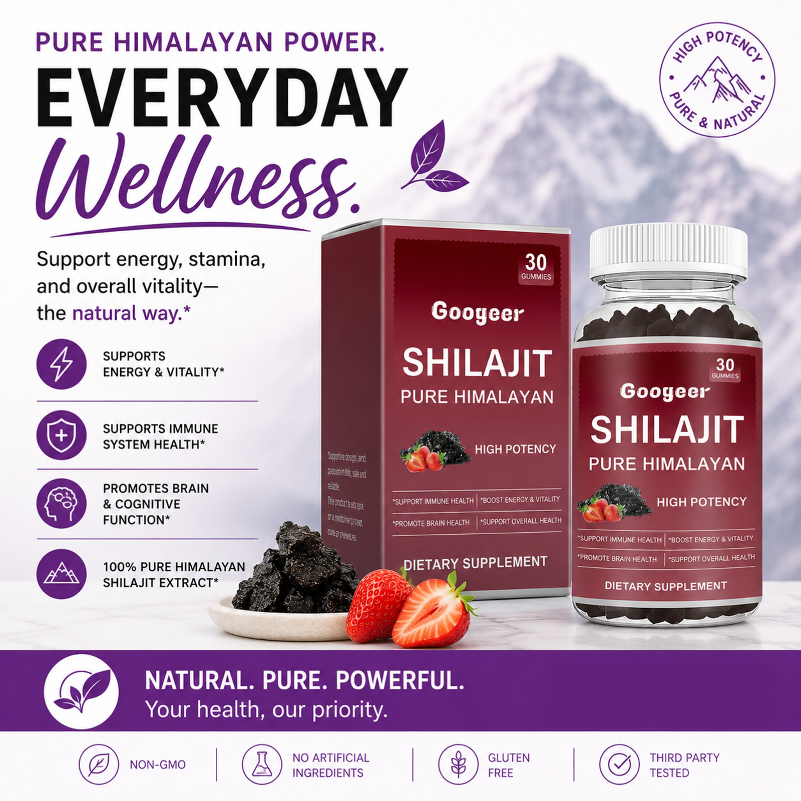 Dietary supplement gummies; dietary supplements for body wellness.