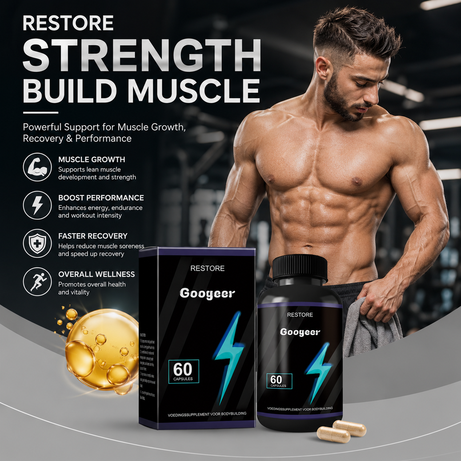 Fitness Nutritional Supplements & Body Treatments