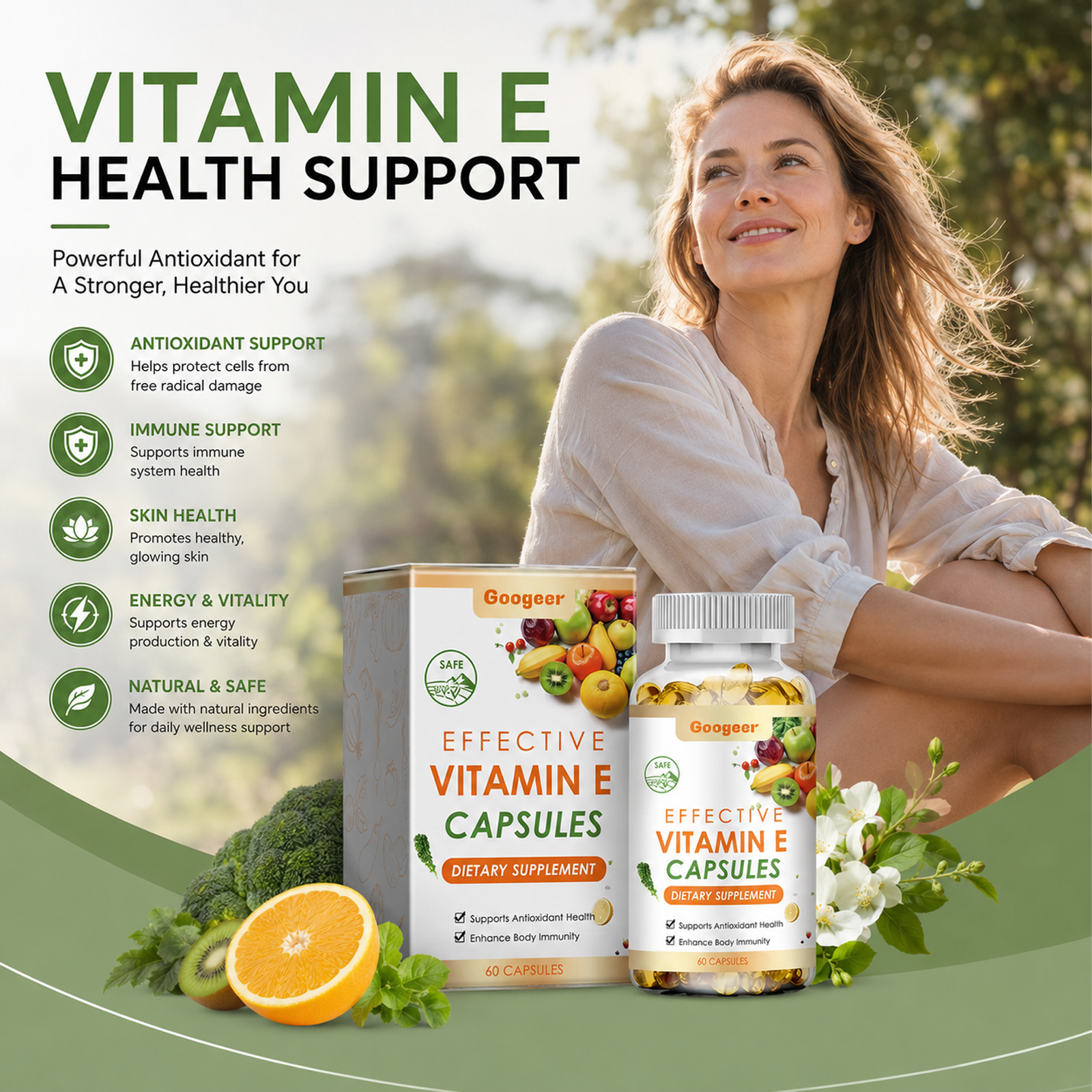 Vitamin E Capsules – Body Treatment