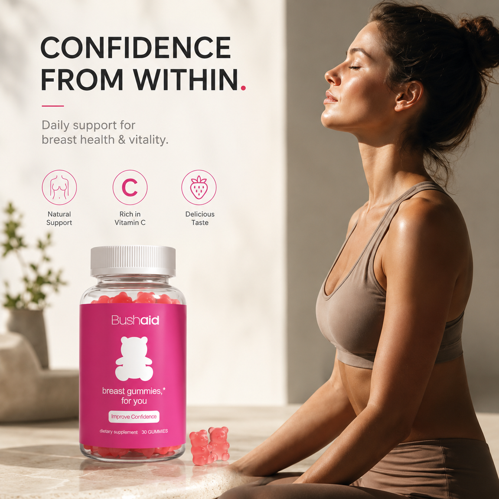 Breast-Enhancing and Shaping Gummies – Body Treatment