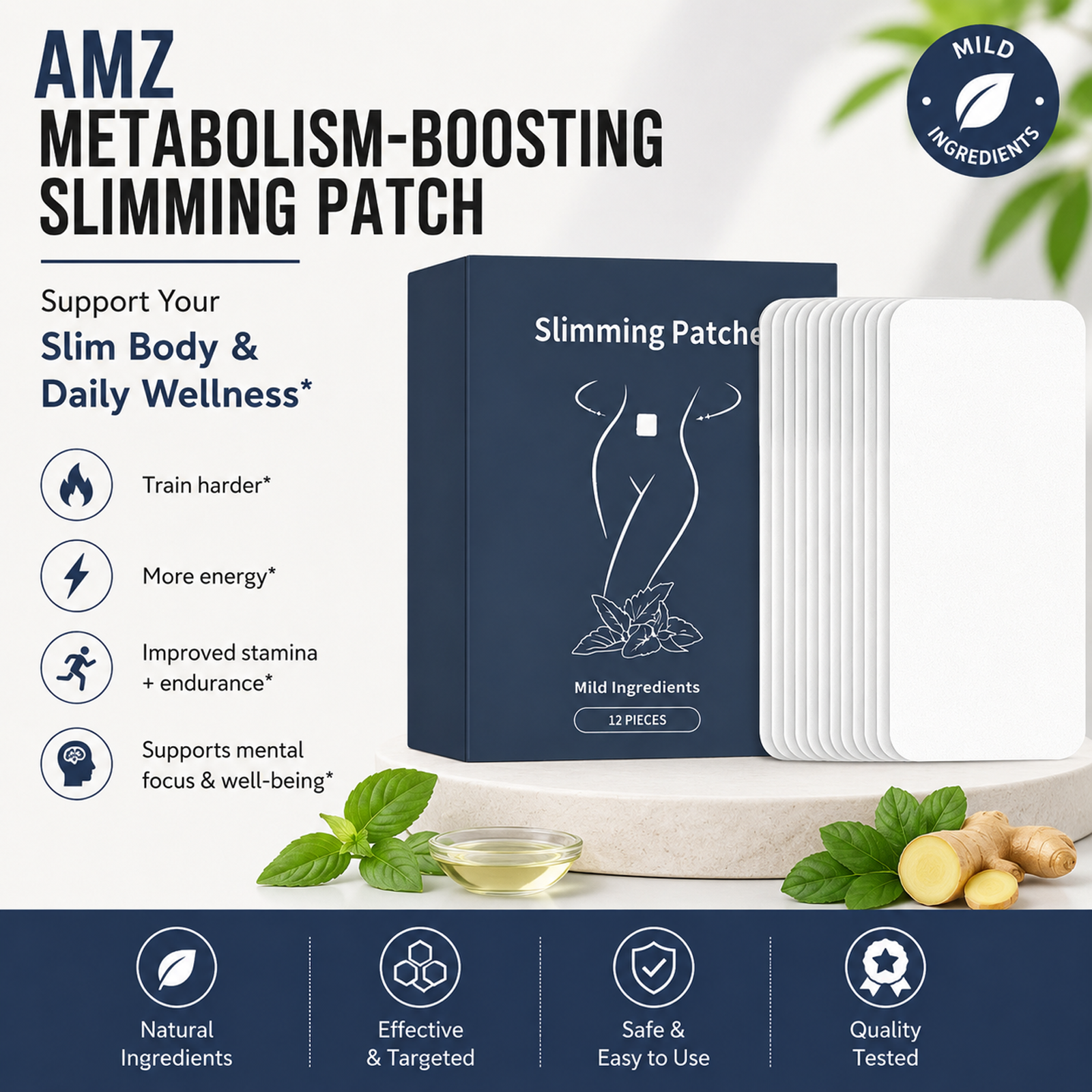 AMZ Metabolism-Boosting Slimming Patch