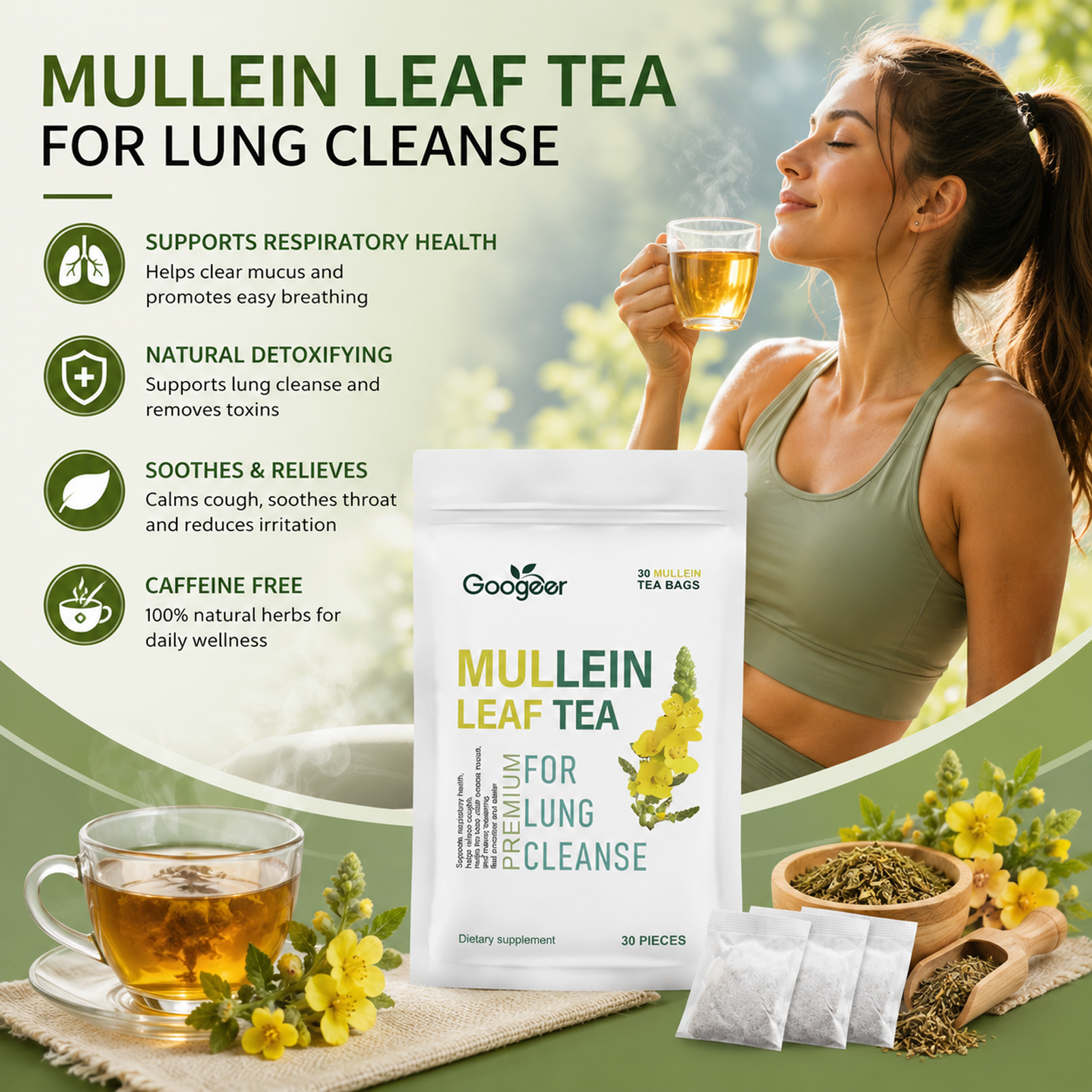 Googeer Mullein Tea – Body Therapy