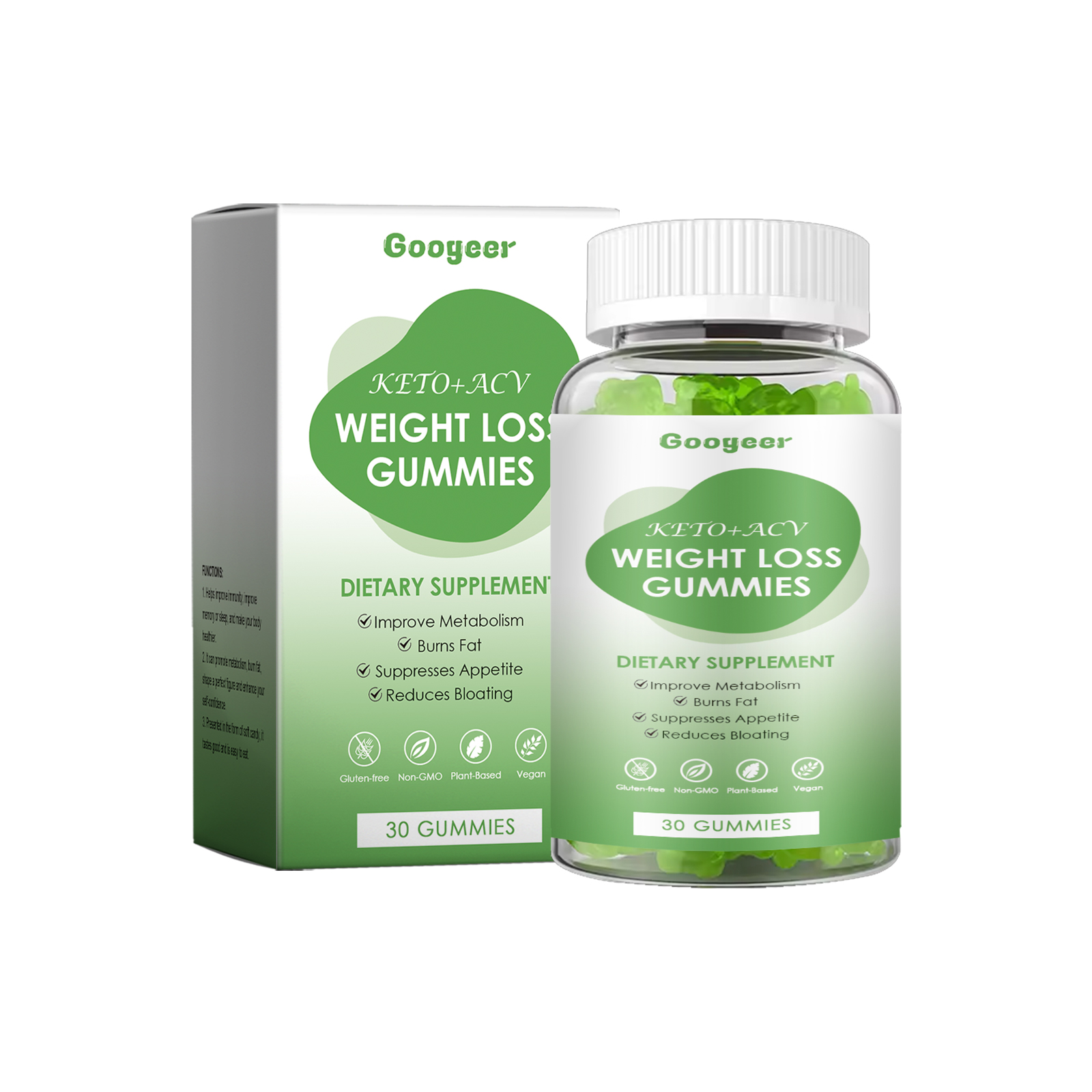Weight-loss gummies; body treatment