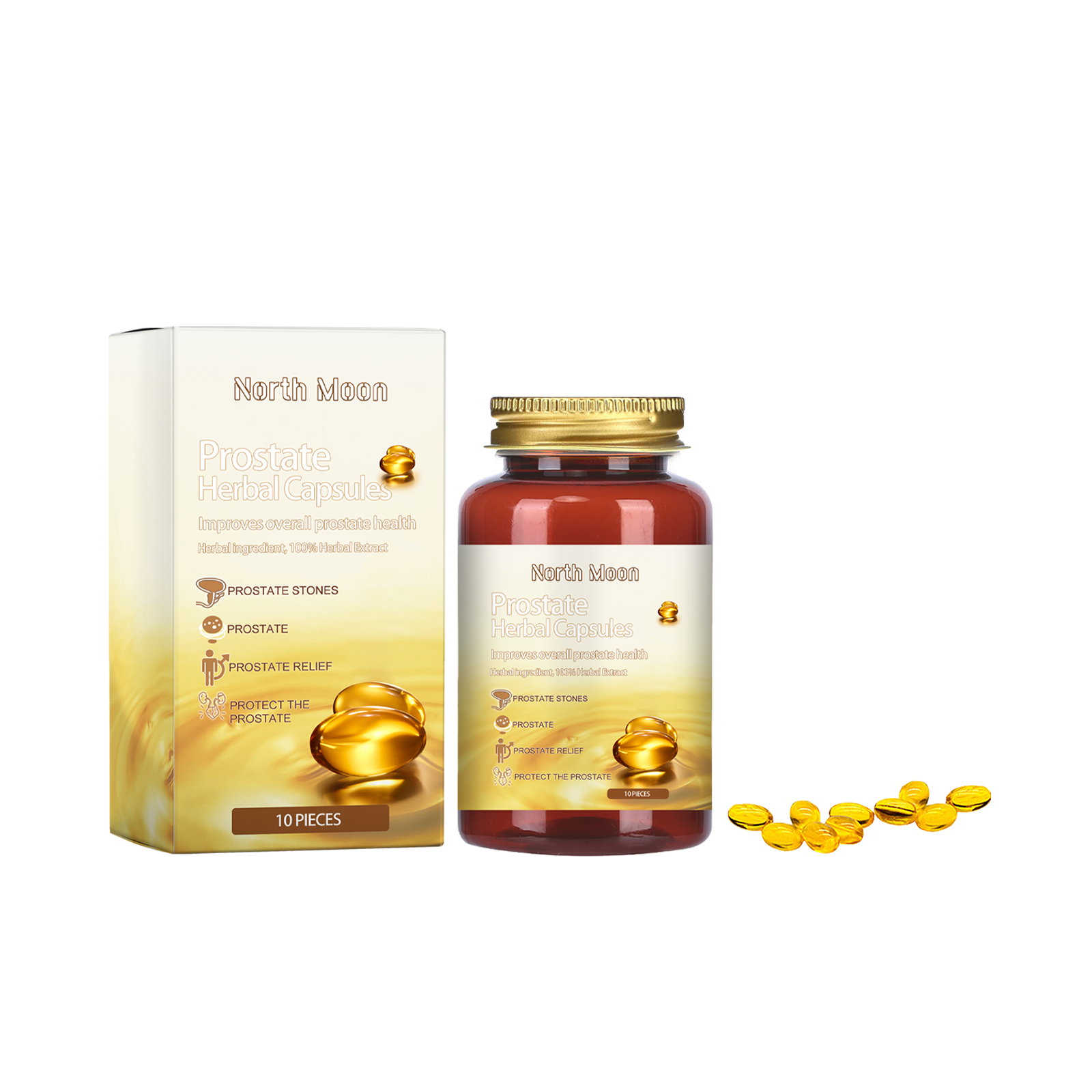 Prostate Relief Capsules: Body massage and care to relieve prostate discomfort and promote vitality.