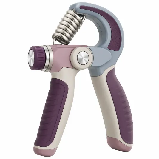 Verstellbarer Handgrifftrainer 5-60 kg Lila/Grau-decovetra