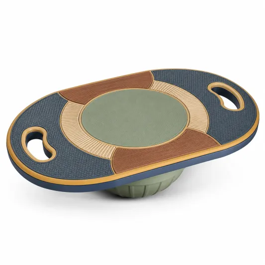 Balance Board mit ergonomischen Griffen - Mehrfarbig-decovetra