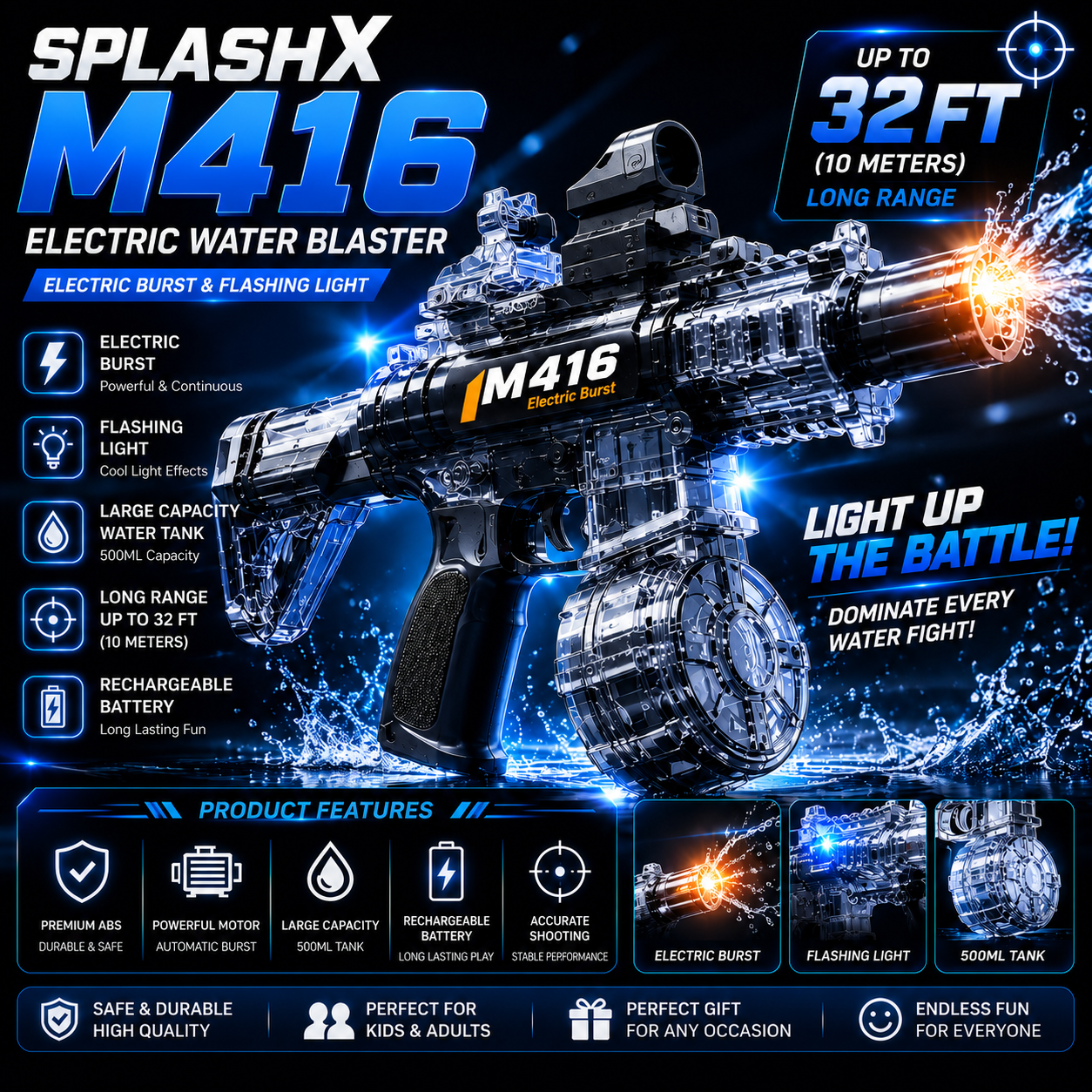 SplashX M416