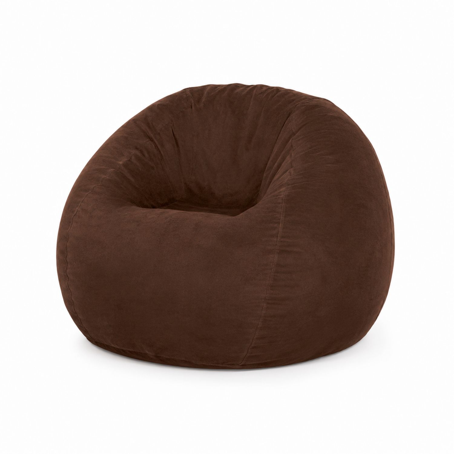 Pouf Microfibre Marron 100cm