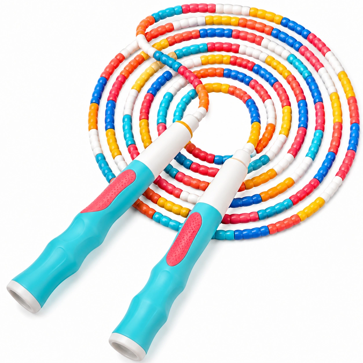 Buntes Perlen-Springseil, 300cm, Verstellbar-meubolveta