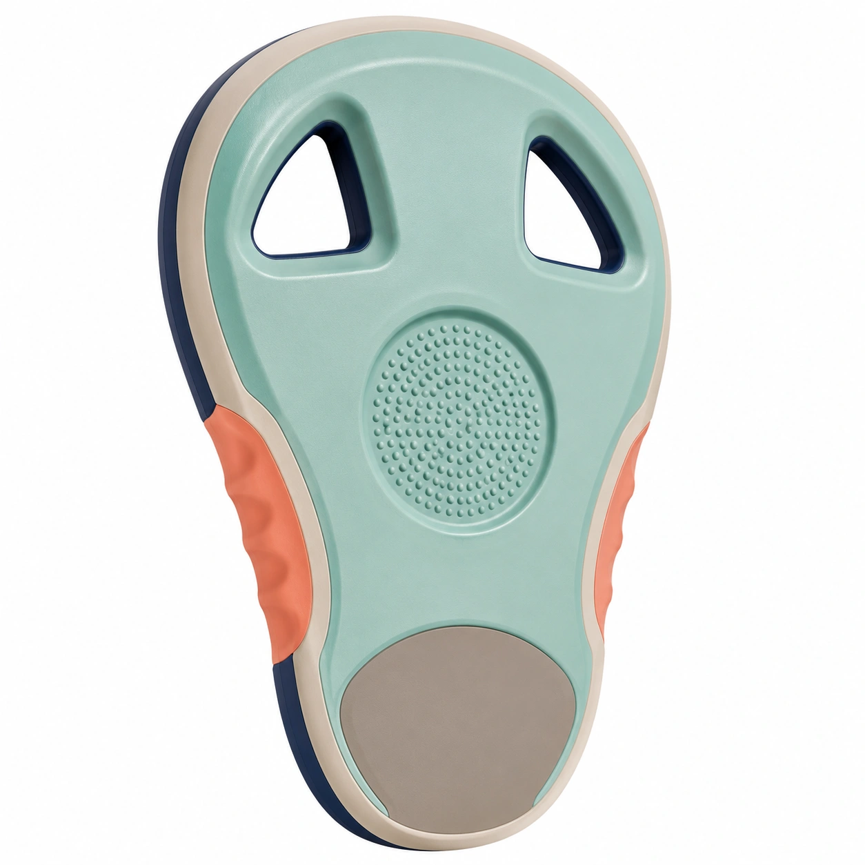 Ergonomisches Schwimmbrett in Türkis/Orange mit rutschfestem Design-meubolveta