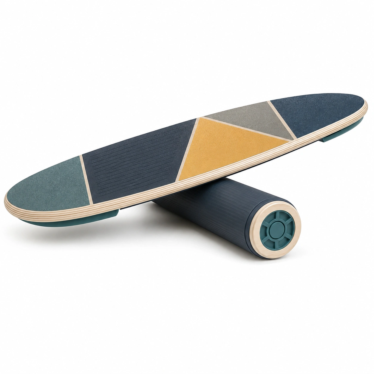 Mehrfarbiges Balance Board für Gleichgewichtstraining und Fitness-meubolveta
