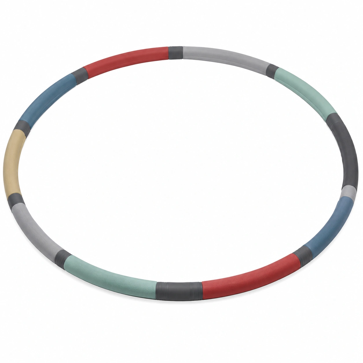 Hula Hoop Reifen für Fitness, 100 cm, Mehrfarbig-meubolveta