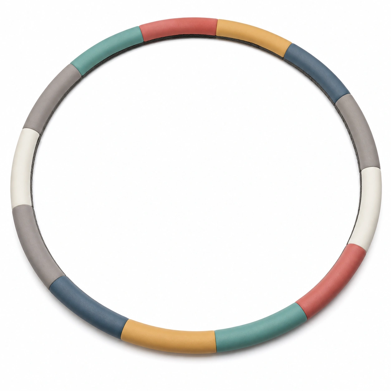Mehrfarbiger Fitness Hula Hoop 90cm-meubolveta