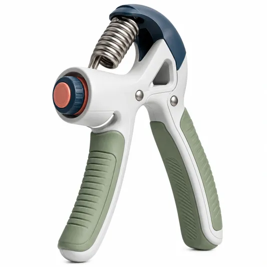 Verstellbarer Handtrainer 5-60 kg Weiß/Grün/Blau-meubolveta