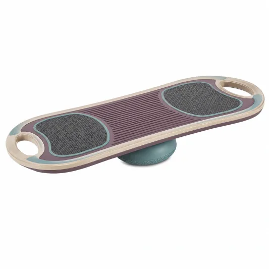 Balance Board Fitness Gleichgewichtstrainer Lila/Türkis-meubolveta