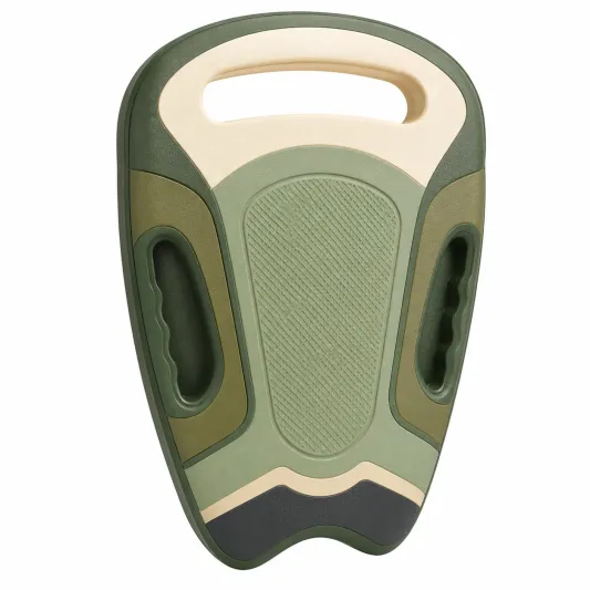 Ergonomisches Schwimmbrett Grün/Beige/Schwarz 40x30 cm-decozveta