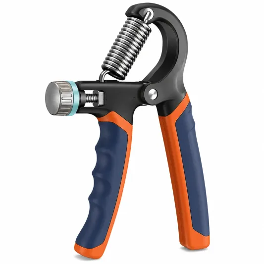 Verstellbarer Handtrainer Fitnessgerät Schwarz/Grau/Blau-meubrixon